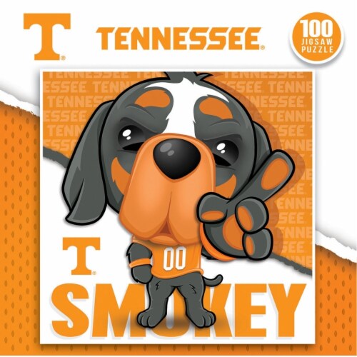 MasterPieces Tennessee Volunteers Smokey Mascot Square Puzzle Perspective: top