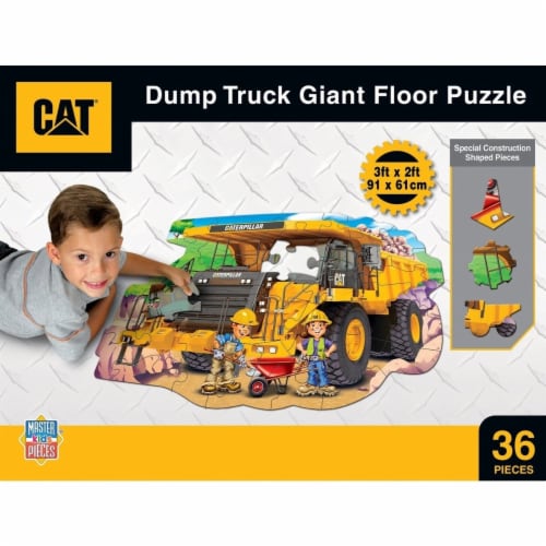 Caterpillar Shaped 36 Piece Giant Floor Jigsaw Puzzle Perspective: top