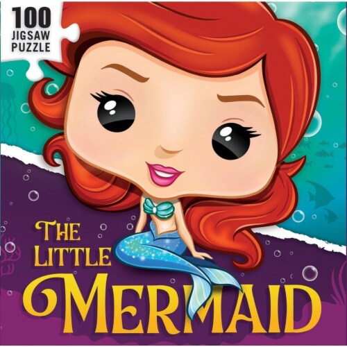 Disney's The Little Mermaid Chibi Jigsaw Puzzle Perspective: top