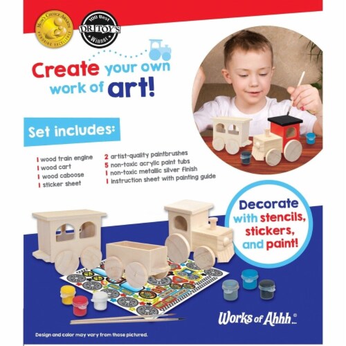 MasterPieces Works of Ahhh...® Choo Choo Train Set Perspective: top
