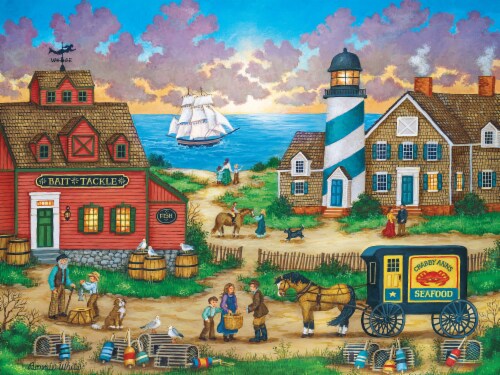 Master Pieces® Heartland™ Collection The Day's End Puzzle Perspective: top