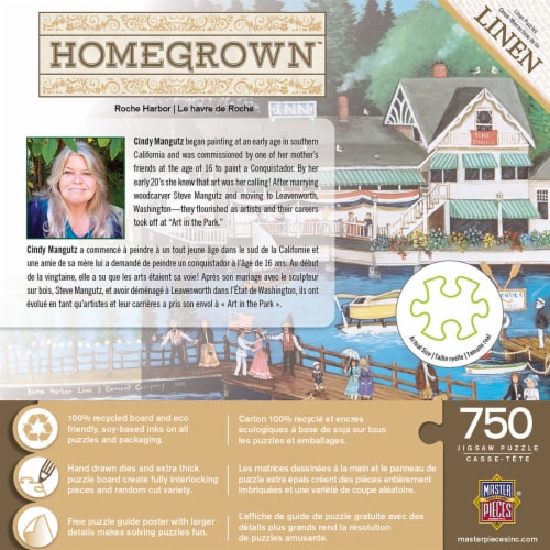 MasterPieces® Homegrown Roche Harbor Puzzle Perspective: top