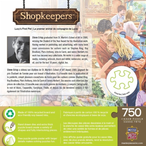 MasterPieces® Shopkeepers™ Lucy's First Pet Puzzle Perspective: top