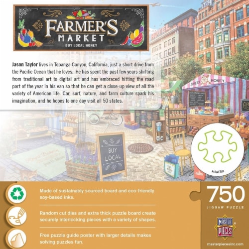 Buy Local Honey 750 pc Perspective: top