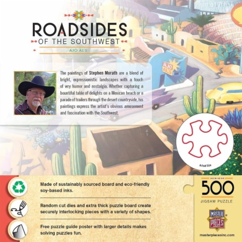 MasterPieces® Roadsides of the Southwest Puzzle Perspective: top