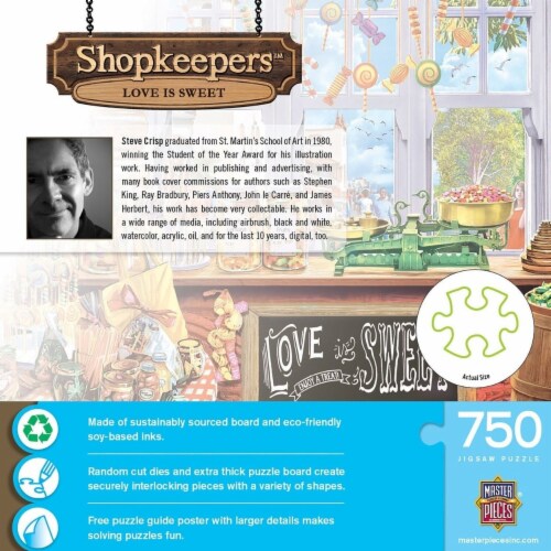 MasterPieces® Shopkeepers™ Love is Sweet Jigsaw Puzzle Perspective: top