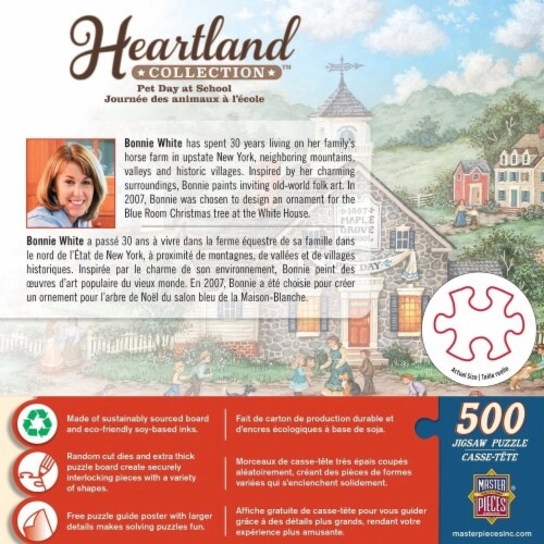 MasterPieces® Heartland Collection™ Pet Day at School Jigsaw Puzzle Perspective: top