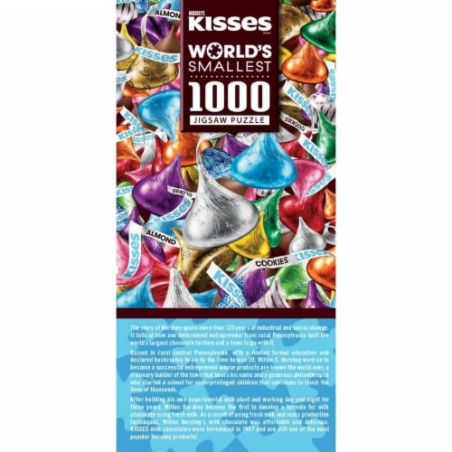 Hershey Kisses 1000 pc Perspective: top