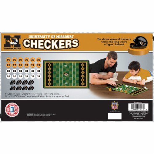 MasterPieces® Missouri Checkers Perspective: top