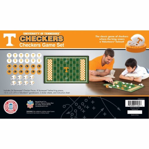 NCAA University of Tennessee® Checkers Board Game, 1 ct Harris Teeter