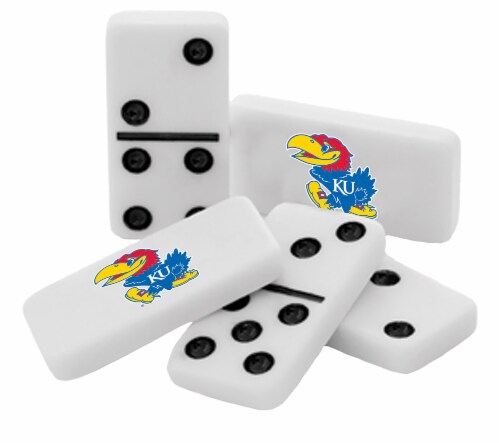 MasterPieces® NCAA Kansas Dominoes Perspective: top