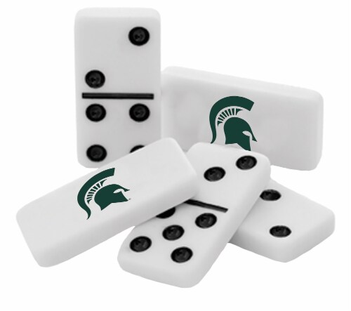 MasterPieces NCAA Michigan State Dominoes Perspective: top