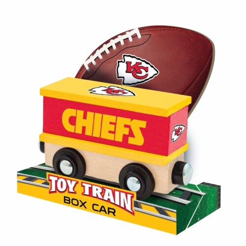 Train Box Cars - Kansas City Chiefs Wood Train Box Car, 1 unit - Kroger