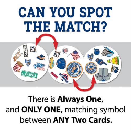 New York Mets Spot It! Card Game, 1 unit - Pick ‘n Save