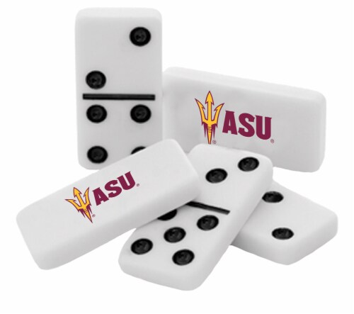 MasterPieces NCAA Arizona State Double-Six Dominoes Perspective: top
