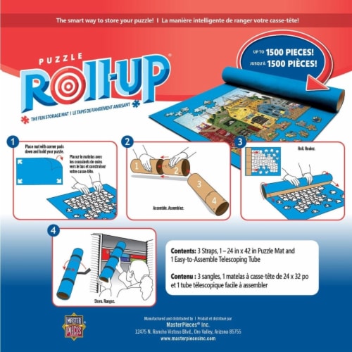 MasterPieces Jigsaw Puzzle Roll & Stow Box Perspective: top