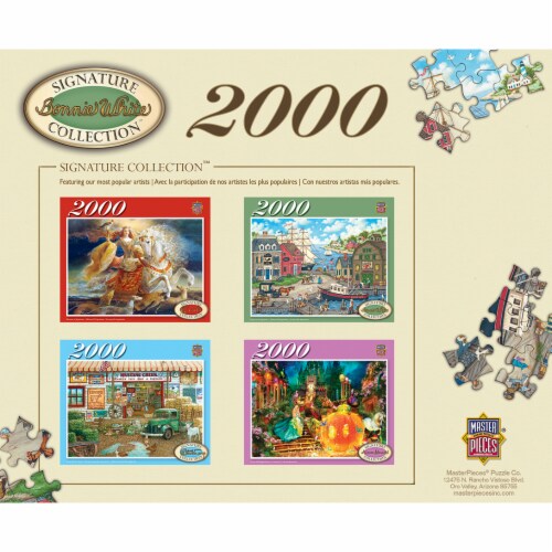 MasterPieces Signature Collection Seagulls Delight Jigsaw Puzzle Perspective: top