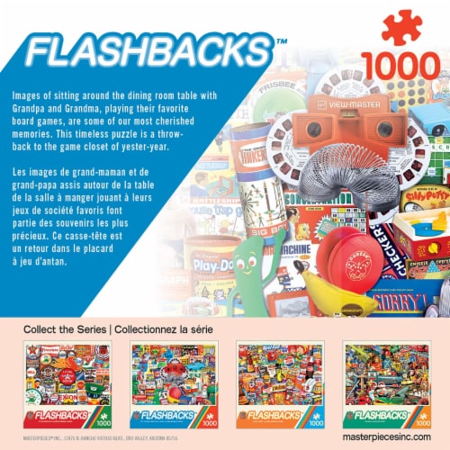 Master Pieces® Flashback™ Jigsaw Puzzle Perspective: top