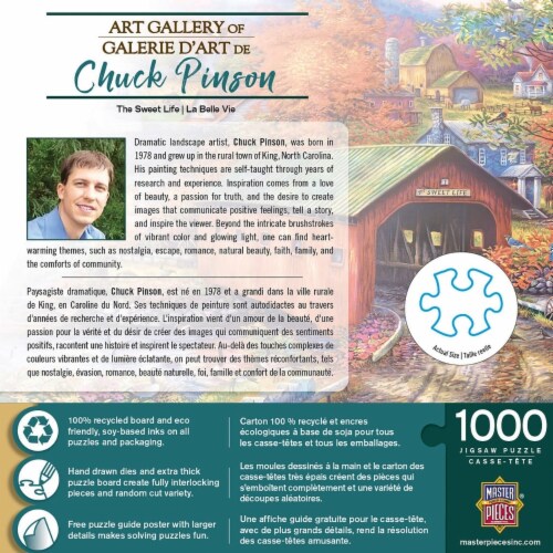 MasterPieces® Art Gallery of Chuck Pinson The Sweet Life Puzzle Perspective: top