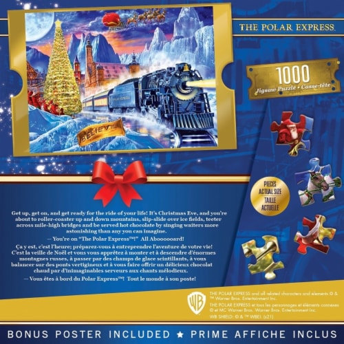 The Polar Express 1000 Piece Jigsaw Puzzle Perspective: top