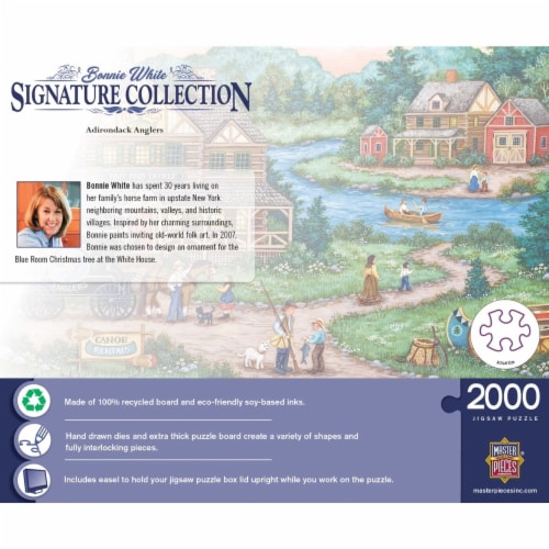 MasterPieces® Bonnie White Signature Collection Puzzle Perspective: top