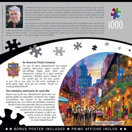 MasterPieces® Colorscapes™ New Orleans Style Jigsaw Puzzle Perspective: top