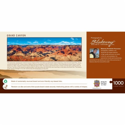Grand Canyon Panoramic 1000 pc Perspective: top