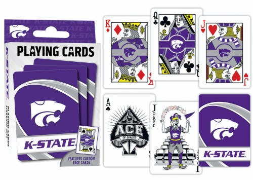 Classic Impressions Kansas State Playing Cards Perspective: top