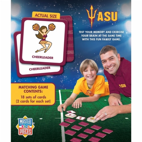 MasterPieces® NCAA Arizona State Matching Game Perspective: top