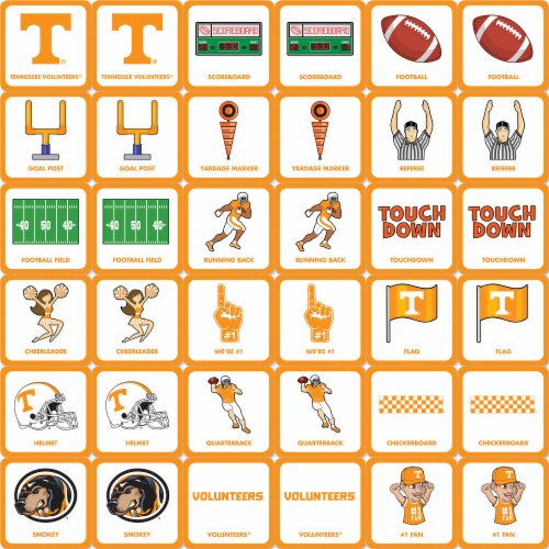 MasterPieces NCAA Tennessee Matching Game Perspective: top