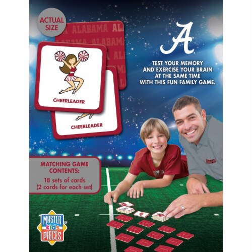 Classic Impressions Alabama Matching Game Perspective: top
