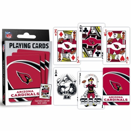 ARI NFL Playing Cards Perspective: top