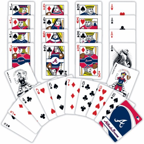 Classic Impressions MLB Atlanta Braves™ Playing Cards Perspective: top