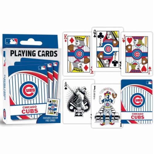 MasterPieces MLB Chicago Cubs Playing Cards Perspective: top