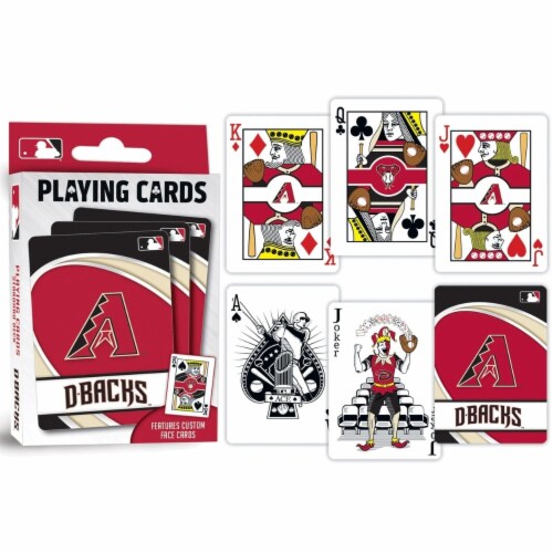 MasterPieces Arizona Diamondbacks Playing Cards Perspective: top