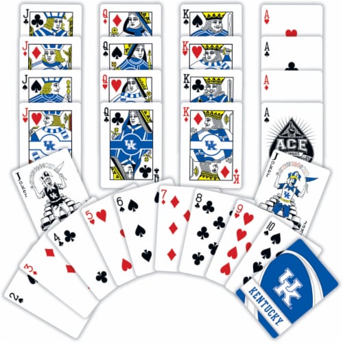 Classic Impressions University of Kentucky® Playing Cards Perspective: top