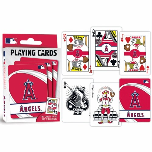Classic Impressions Los Angeles Angels Playing Cards Perspective: top
