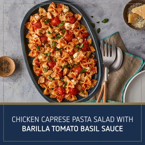 Barilla Tomato & Basil Non-GMO Verified & Gluten Free Pasta Sauce Perspective: top
