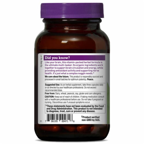 Oregon's Wild Harvest® Lion's Mane Plus Brain & Memory Support Perspective: top