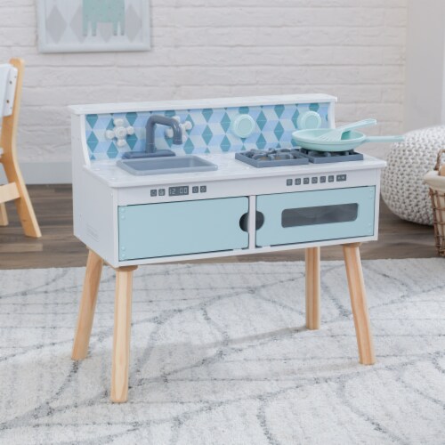 KidKraft Play & Put Away Wooden Kitchen Perspective: top