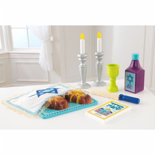 KidKraft Shabbat Set Perspective: top