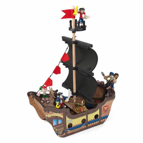 KidKraft Pirate's Cove Play Set Perspective: top