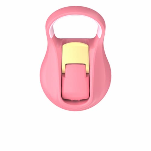 Zak! Designs Coral Plastic Water Bottle Perspective: top