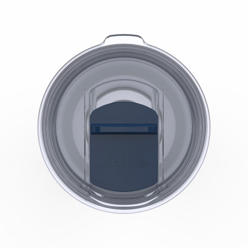 Zak!® Designs Stainless Steel Tumbler with Lid - Indigo Perspective: top