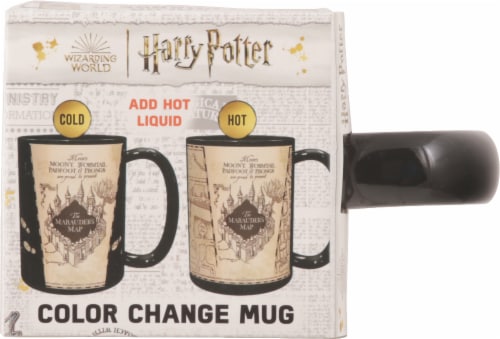 Zak Design Harry Potter Deathly Hallows 2 Color Change Lg Ceramic Mug In Window Box Perspective: top