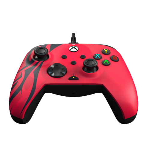 PDP REMATCH™ Advanced Wired Controller: Spirit Red For Xbox Series X|S Xbox One & Windows 10/11 PC Perspective: top