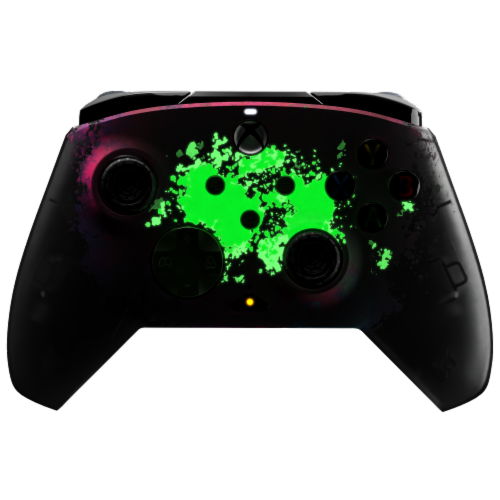 PDP REMATCH™ GLOW Advanced Wired Controller Space Dust Xbox Series X|S Xbox One & Windows 10/11 PC Perspective: top