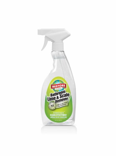 Restore Natural Bathroom Lime and Scale Remover Cleaner for Bathtub, Toilet, 22 fl oz - 6 Pk Perspective: top