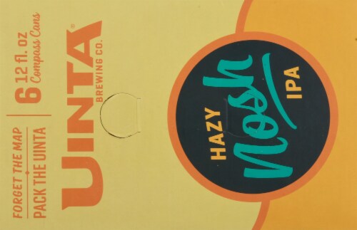 Uinta Brewing Co. Hazy Nosh IPA Perspective: top