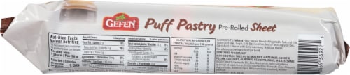 Gefen® Puff Pastry Sheet Perspective: top